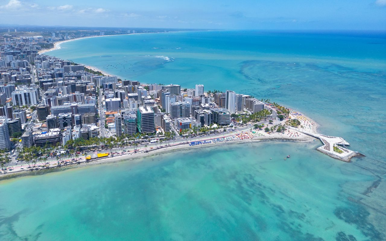 Vista aérea de Maceió