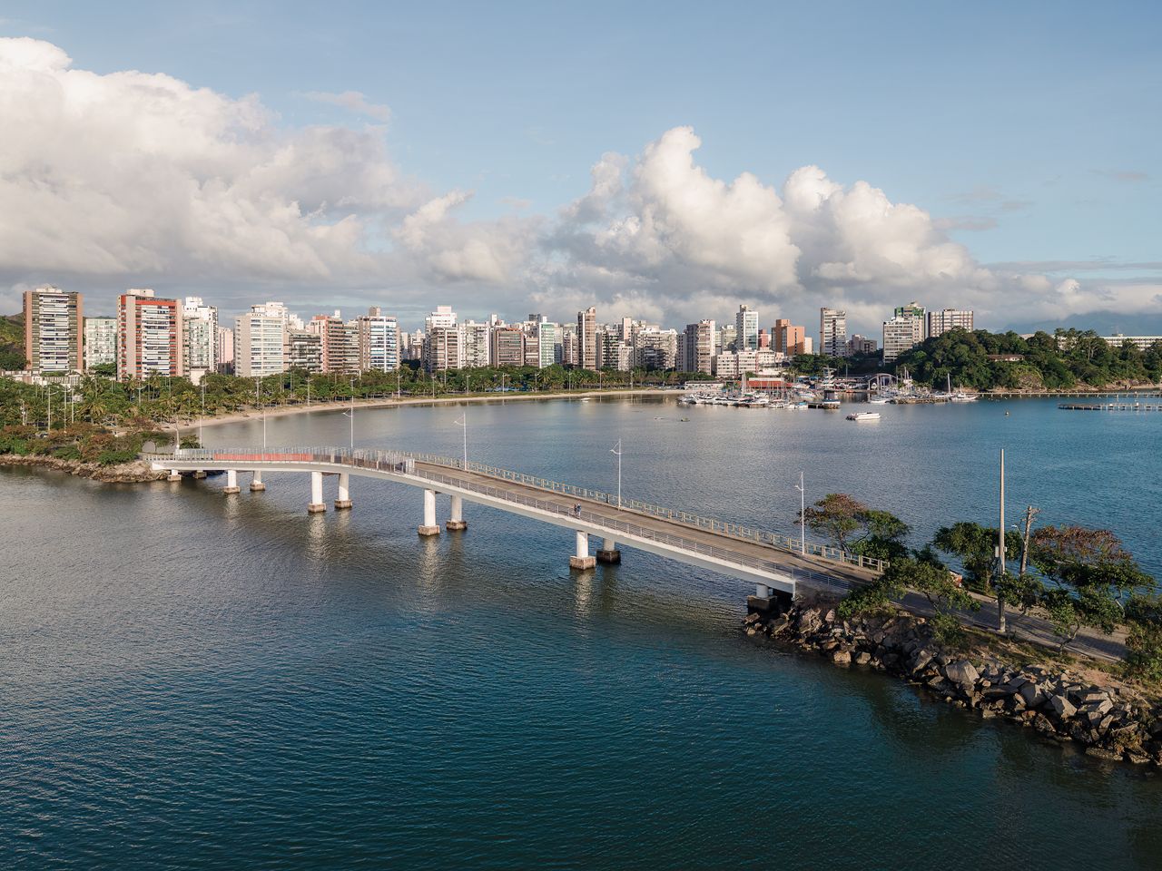 Vista aérea de Vitória